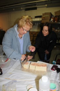 Soap Making Class, Community Arts Center, Tamaqua, 3-1-2014 (25)