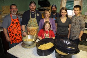 Spaghetti Dinner, Italian Club, Tamaqua, 3-2-2014 (6)