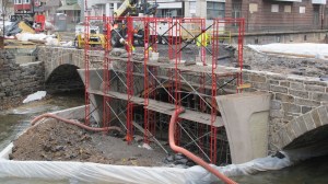 Status of US209 Bridge, West Broad St, Tamaqua, 3-19-2014 (3)