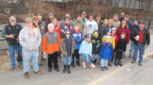 Trout Unlimited Clean Little Schuylkill River, Boyers, Tamaqua, 3-22-2014 (4)