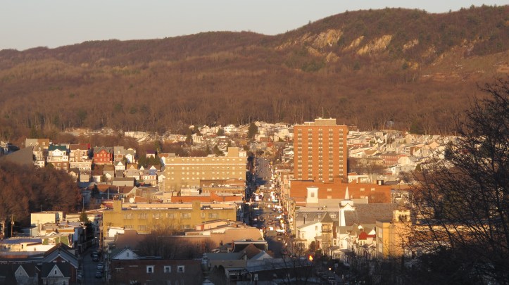 View of Downtown from Odd Fellows Cemetery, Tamaqua, 3-26-2014 (8)