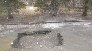Water Main Break, Brown Street, Tamaqua, 3-25-2014 (4)