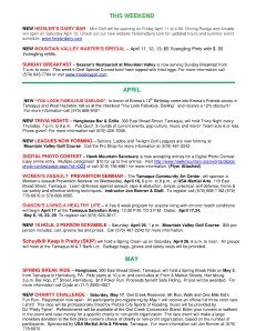 4-11-2014, Tamaqua Chamber of Commerce, Chamber Chatters2