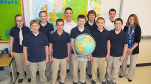 Aaron Delpai Named PA Geographic Bee Semifinalist, NGS, Middle School, Tamaqua, 3-19-2014 (3)