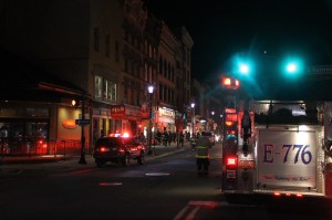 Apartment Fire Response, 14 West Broad Street, Tamaqua, 4-24-2014 (1)