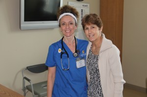 Black Diamond Honoree Tours St. Luke's Hospital, Coaldale, 4-8-2014 (100)