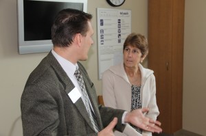 Black Diamond Honoree Tours St. Luke's Hospital, Coaldale, 4-8-2014 (101)