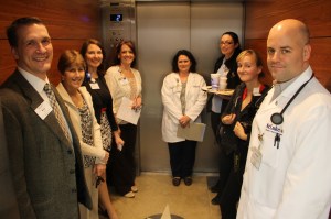 Black Diamond Honoree Tours St. Luke's Hospital, Coaldale, 4-8-2014 (120)