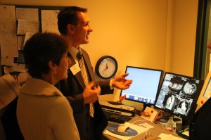 Black Diamond Honoree Tours St. Luke's Hospital, Coaldale, 4-8-2014 (123)