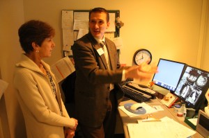 Black Diamond Honoree Tours St. Luke's Hospital, Coaldale, 4-8-2014 (138)