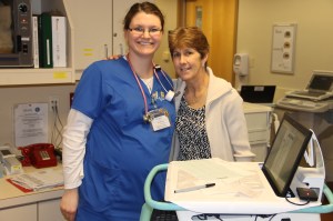 Black Diamond Honoree Tours St. Luke's Hospital, Coaldale, 4-8-2014 (156)