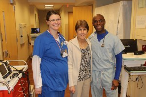 Black Diamond Honoree Tours St. Luke's Hospital, Coaldale, 4-8-2014 (165)