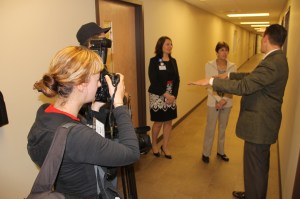 Black Diamond Honoree Tours St. Luke's Hospital, Coaldale, 4-8-2014 (23)