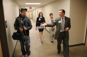 Black Diamond Honoree Tours St. Luke's Hospital, Coaldale, 4-8-2014 (30)