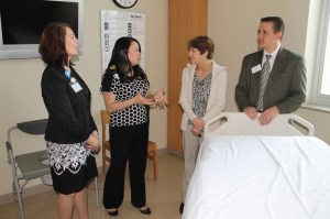 Black Diamond Honoree Tours St. Luke's Hospital, Coaldale, 4-8-2014 (70)