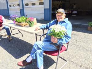 Coaldale Lions Club Easter Candy and Flower Sale, Ambulance Building, Coaldale