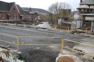 Current Status of Bridge Construction, East Broad Street, Tamaqua, 4-26-2014 (11)