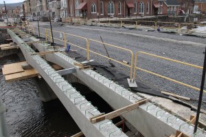 Current Status of Bridge Construction, East Broad Street, Tamaqua, 4-26-2014 (24)