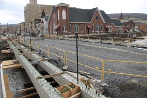 Current Status of Bridge Construction, East Broad Street, Tamaqua, 4-26-2014 (8)