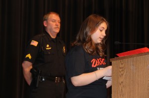 DARE Graduation Program, Tamaqua Area Auditorium, Tamaqua, 4-10-2014 (129)