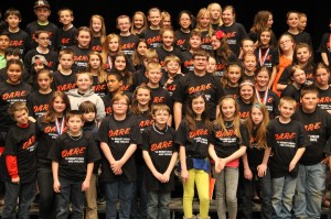 DARE Graduation Program, Tamaqua Area Auditorium, Tamaqua, 4-10-2014 (302)