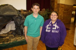 Easter Putz Display, Zion Evangelical Lutheran Church, Tamaqua, 4-20-2014 (10)