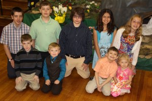 Easter Putz Display, Zion Evangelical Lutheran Church, Tamaqua, 4-20-2014 (8)