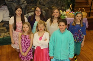 Easter Putz Display, Zion Evangelical Lutheran Church, Tamaqua, 4-20-2014 (9)