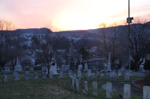 Easter Sunrise Service via Salvation Army, Odd Fellows Cemetery, Tamaqua, 4-20-2014 (10)