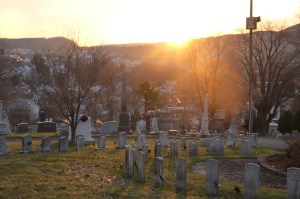 Easter Sunrise Service via Salvation Army, Odd Fellows Cemetery, Tamaqua, 4-20-2014 (23)