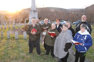 Easter Sunrise Service via Salvation Army, Odd Fellows Cemetery, Tamaqua, 4-20-2014 (29)