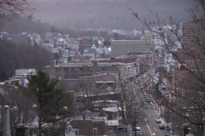 Easter Sunrise Service via Salvation Army, Odd Fellows Cemetery, Tamaqua, 4-20-2014 (3)