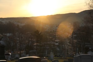 Easter Sunrise Service via Salvation Army, Odd Fellows Cemetery, Tamaqua, 4-20-2014 (41)