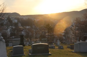 Easter Sunrise Service via Salvation Army, Odd Fellows Cemetery, Tamaqua, 4-20-2014 (43)