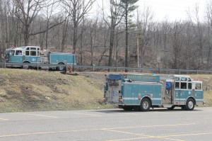 Electrical Fire Response, Sundance Vacations, behind YMCA, Tamaqua, 4-13-2014 (1)