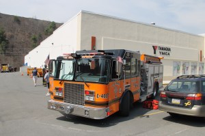 Electrical Fire Response, Sundance Vacations, behind YMCA, Tamaqua, 4-13-2014 (17)