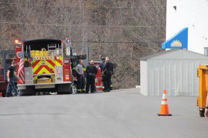 Electrical Fire Response, Sundance Vacations, behind YMCA, Tamaqua, 4-13-2014 (19)