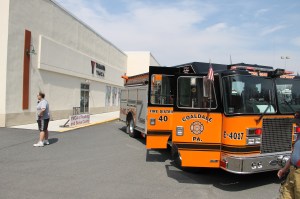 Electrical Fire Response, Sundance Vacations, behind YMCA, Tamaqua, 4-13-2014 (20)