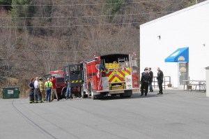 Electrical Fire Response, Sundance Vacations, behind YMCA, Tamaqua, 4-13-2014 (21)