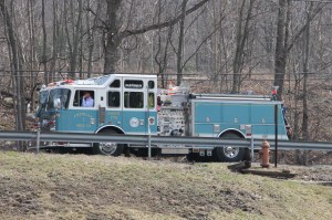 Electrical Fire Response, Sundance Vacations, behind YMCA, Tamaqua, 4-13-2014 (3)