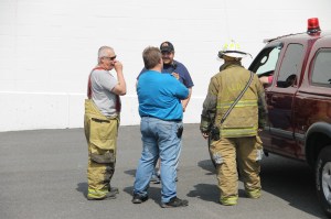 Electrical Fire Response, Sundance Vacations, behind YMCA, Tamaqua, 4-13-2014 (32)