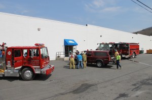 Electrical Fire Response, Sundance Vacations, behind YMCA, Tamaqua, 4-13-2014 (35)