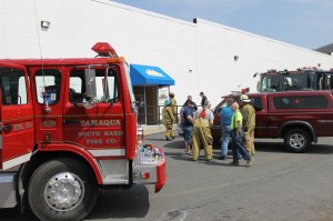 Electrical Fire Response, Sundance Vacations, behind YMCA, Tamaqua, 4-13-2014 (37)
