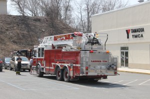 Electrical Fire Response, Sundance Vacations, behind YMCA, Tamaqua, 4-13-2014 (4)