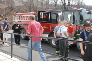Electrical Fire Response, Sundance Vacations, behind YMCA, Tamaqua, 4-13-2014 (47)