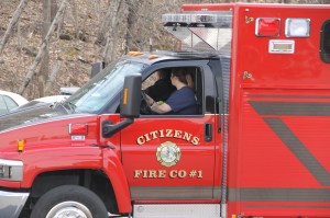 Electrical Fire Response, Sundance Vacations, behind YMCA, Tamaqua, 4-13-2014 (74)
