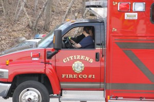 Electrical Fire Response, Sundance Vacations, behind YMCA, Tamaqua, 4-13-2014 (75)