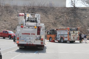 Electrical Fire Response, Sundance Vacations, behind YMCA, Tamaqua, 4-13-2014 (9)