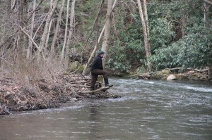 Fishing, Locust Creek, Little Schuylkill, Rush Township, 4-18-2014 (12)