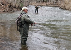 Fishing, Locust Creek, Little Schuylkill, Rush Township, 4-18-2014 (14)